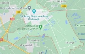 oisterwijk pcr teststraat locaties op de map coronatest-tilburg.nl