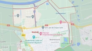 waalwijk pcr teststraat locaties op de map coronatest-tilburg.nl